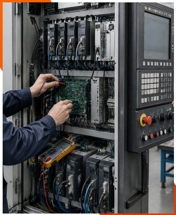 Ремонт систем ЧПУ станков в Пушкине